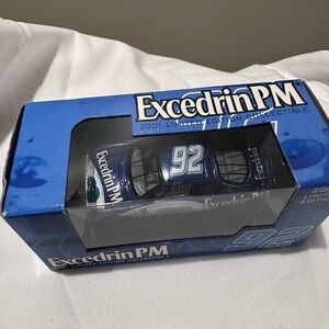 Excedrin PM Limited Edition Collectible Car